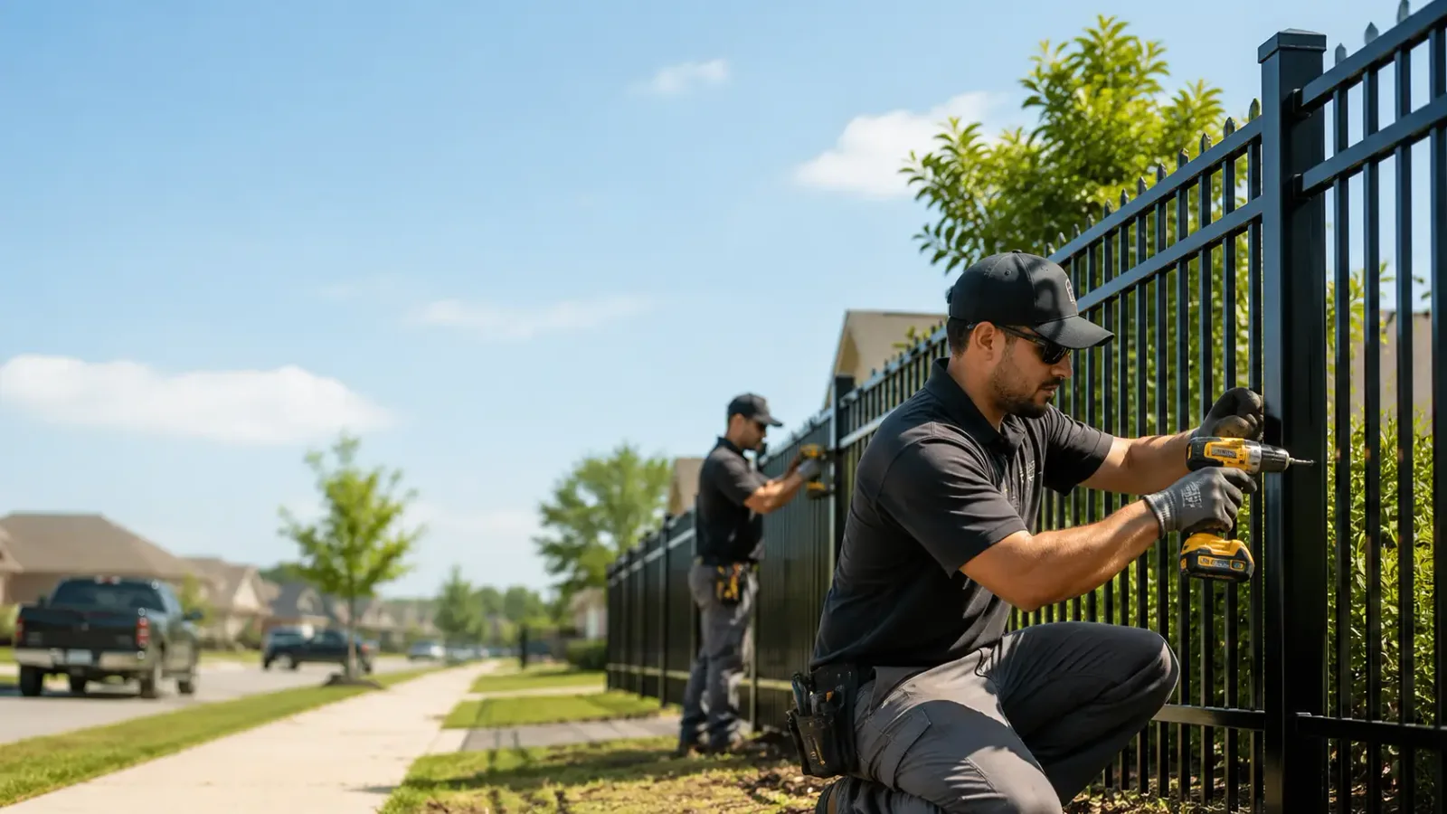 Metal Fence Installation in Marietta, OK